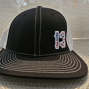 Black and White Baseball Cap